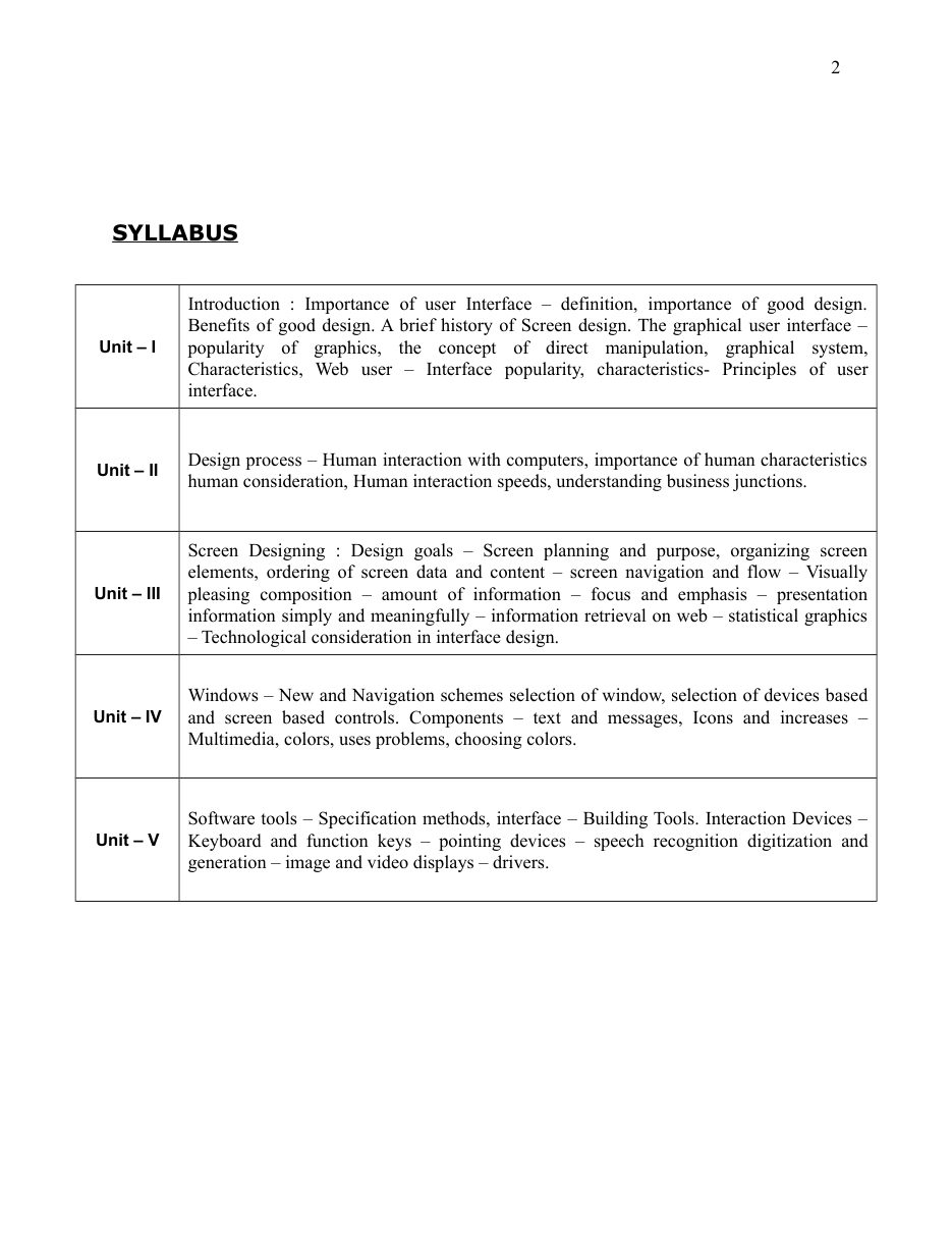 Human Computer Interaction — page 2