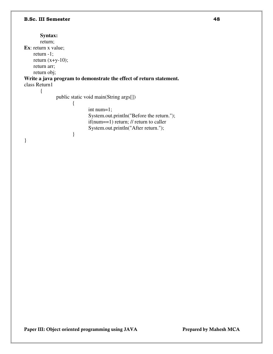 Java Object-Oriented Programming — page 48
