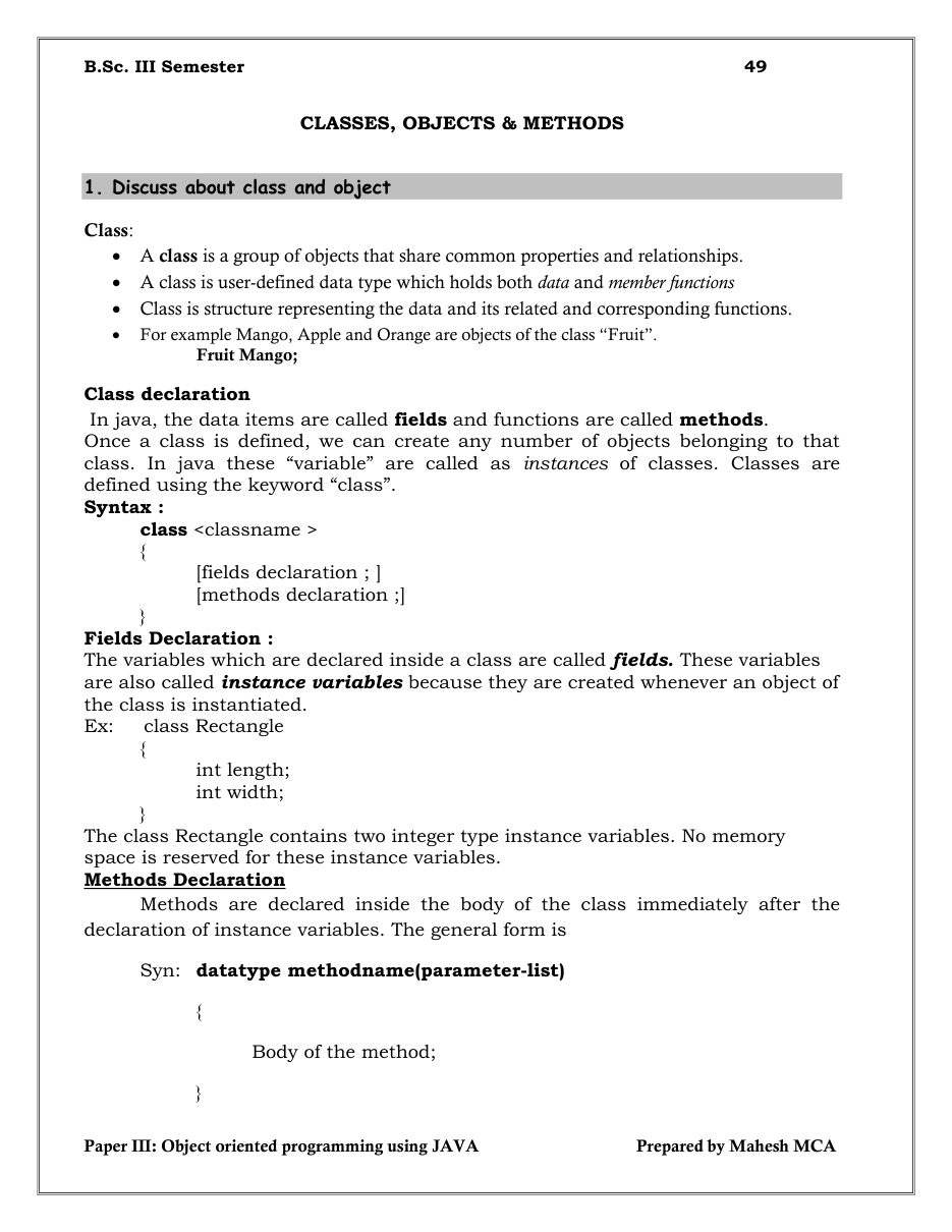 Java Object-Oriented Programming — page 49