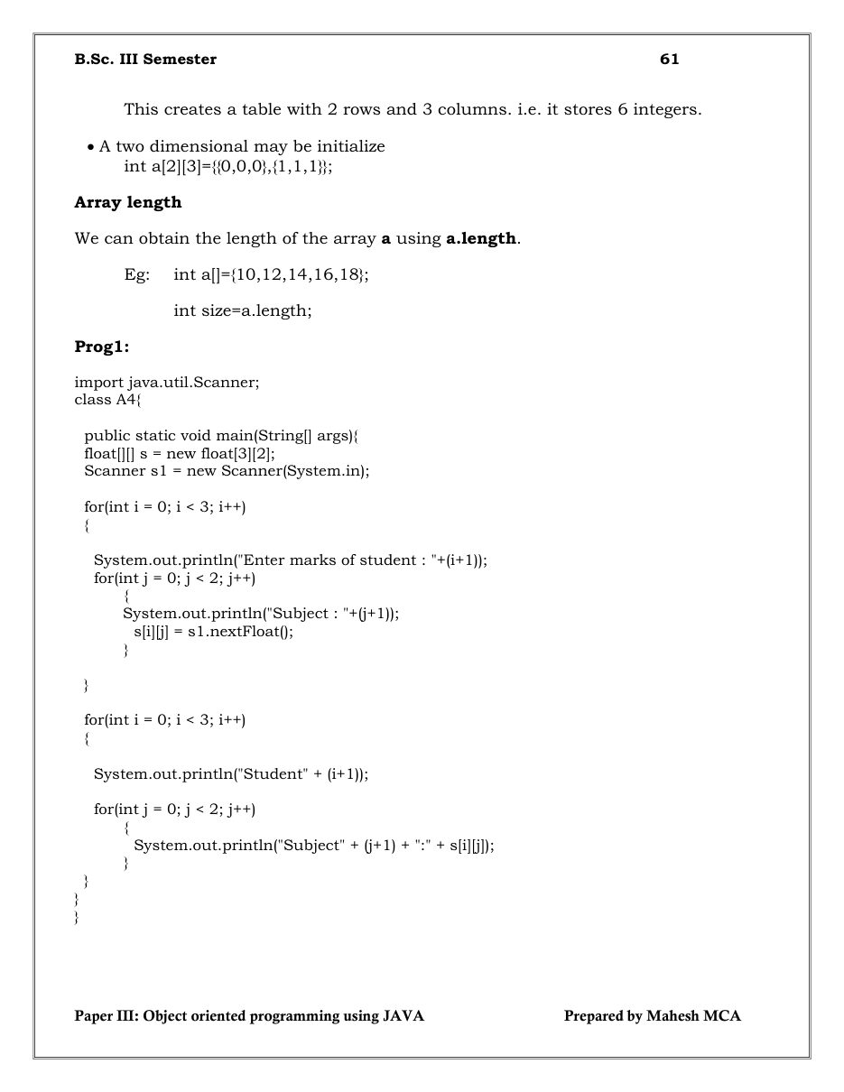 Java Object-Oriented Programming — page 61