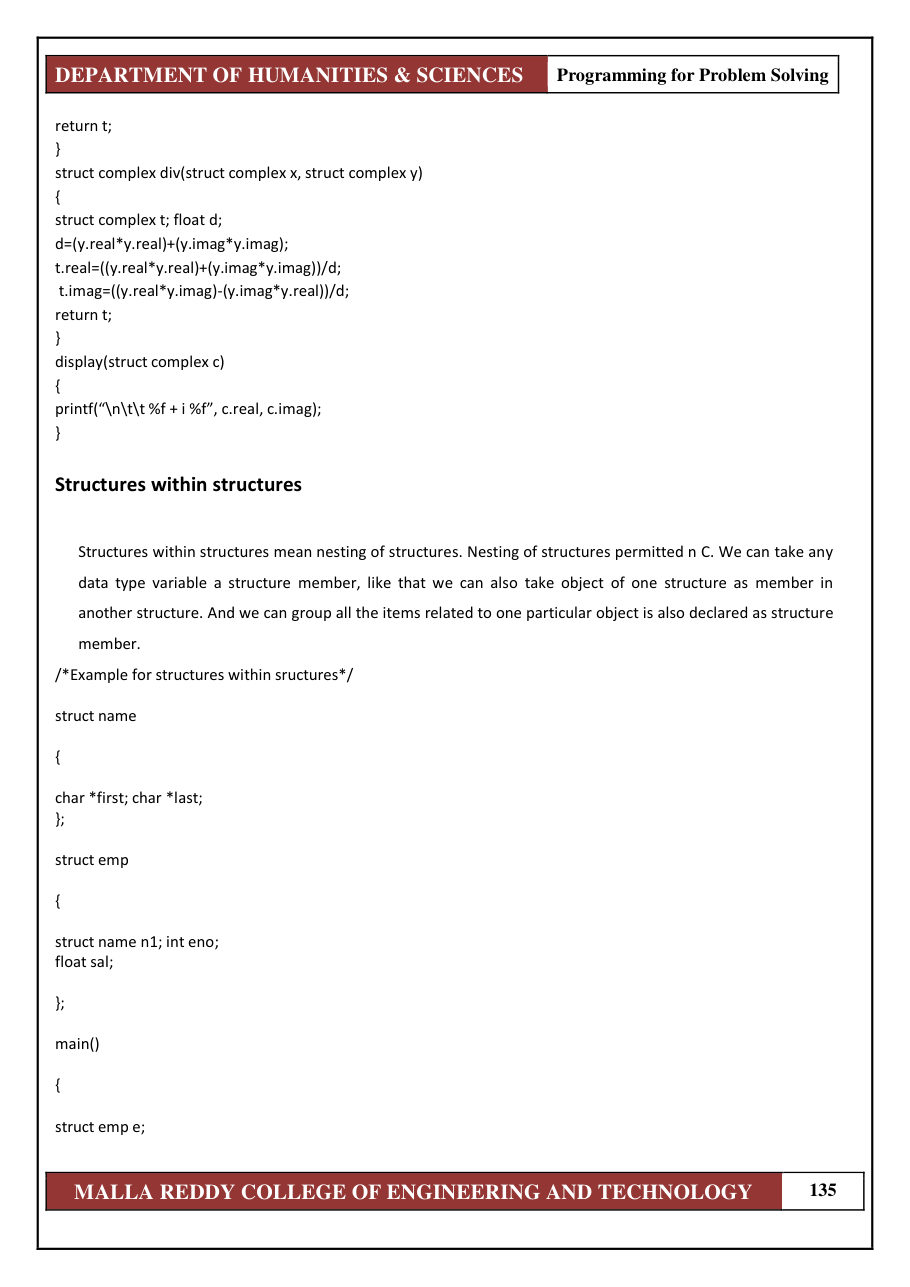PROGRAMMING FOR PROBLEM SOLVING 1 — page 141