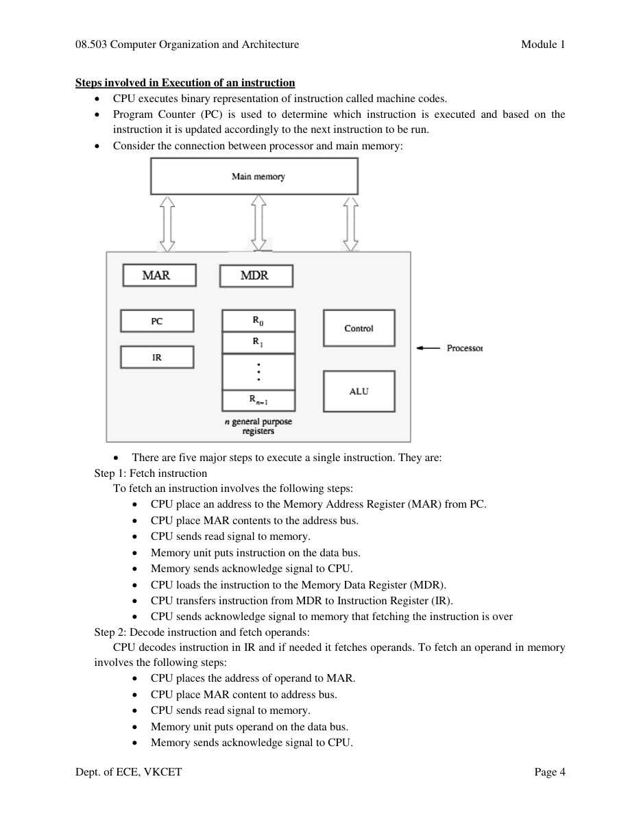 Computer Organization and Architecture — page 4