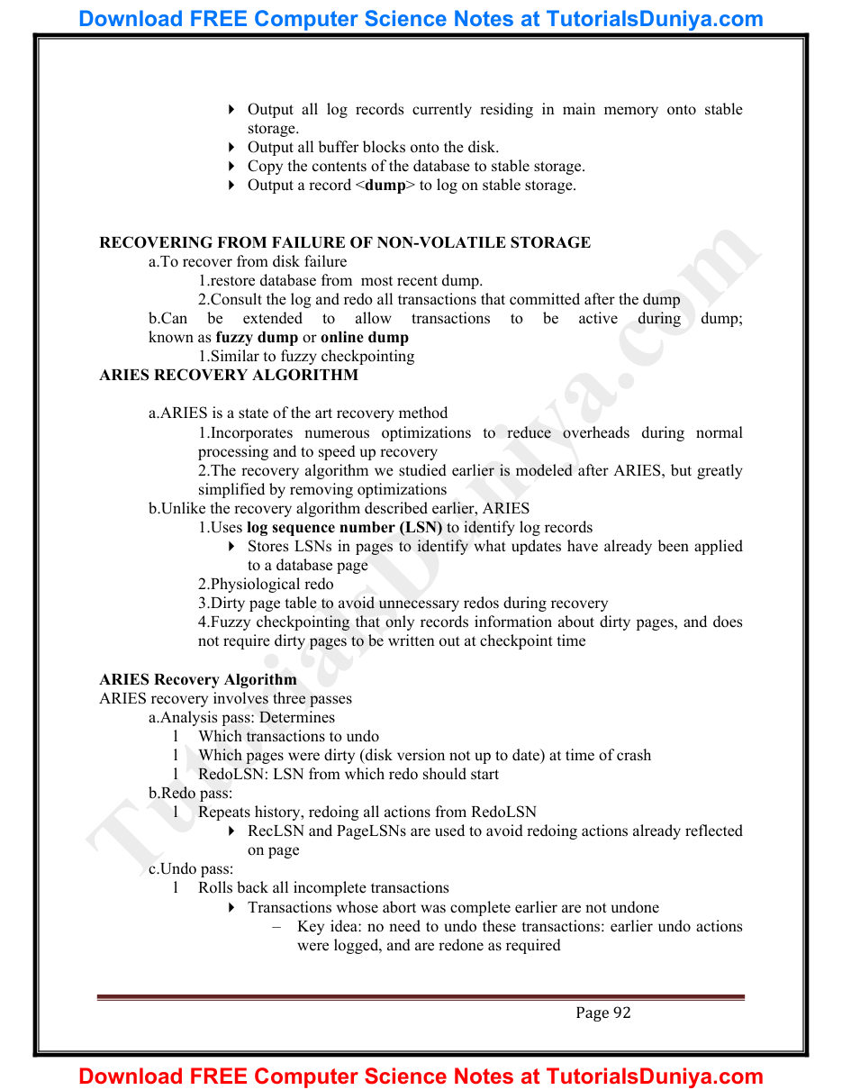 Database Management System Notes PDF — page 99